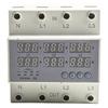 3-Phase Digital Over And Under Voltage Relay Current Limiter Adjustable Protect For Safeguards Electrical Appliances