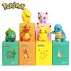 Jucărie Model Original Drăguț Pokemon Pikachu Charmander Bulbasaur Eevee Snorlax Figurină de Acțiune Ornament pentru Birou