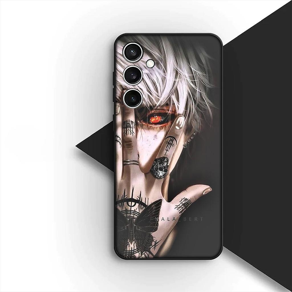 Cover for Apple iPhone 17 16 14 15 Plus Pro Max 16E ProMax + 15Plus 15+ 16+ Casing Phone Case Tokyo Ghoul Comics Ken Kaneki