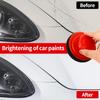Car Polishing Waxing Sponge Brush Wheel Tire Paint Cleaning Applicator Pad Soft Foam Round Shaped Truck Motor Auto Detail Tool