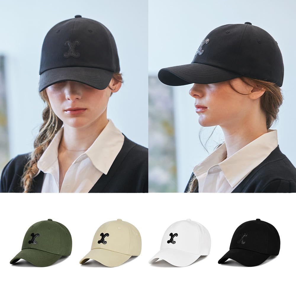 VA Curved Patch Ball Cap Black