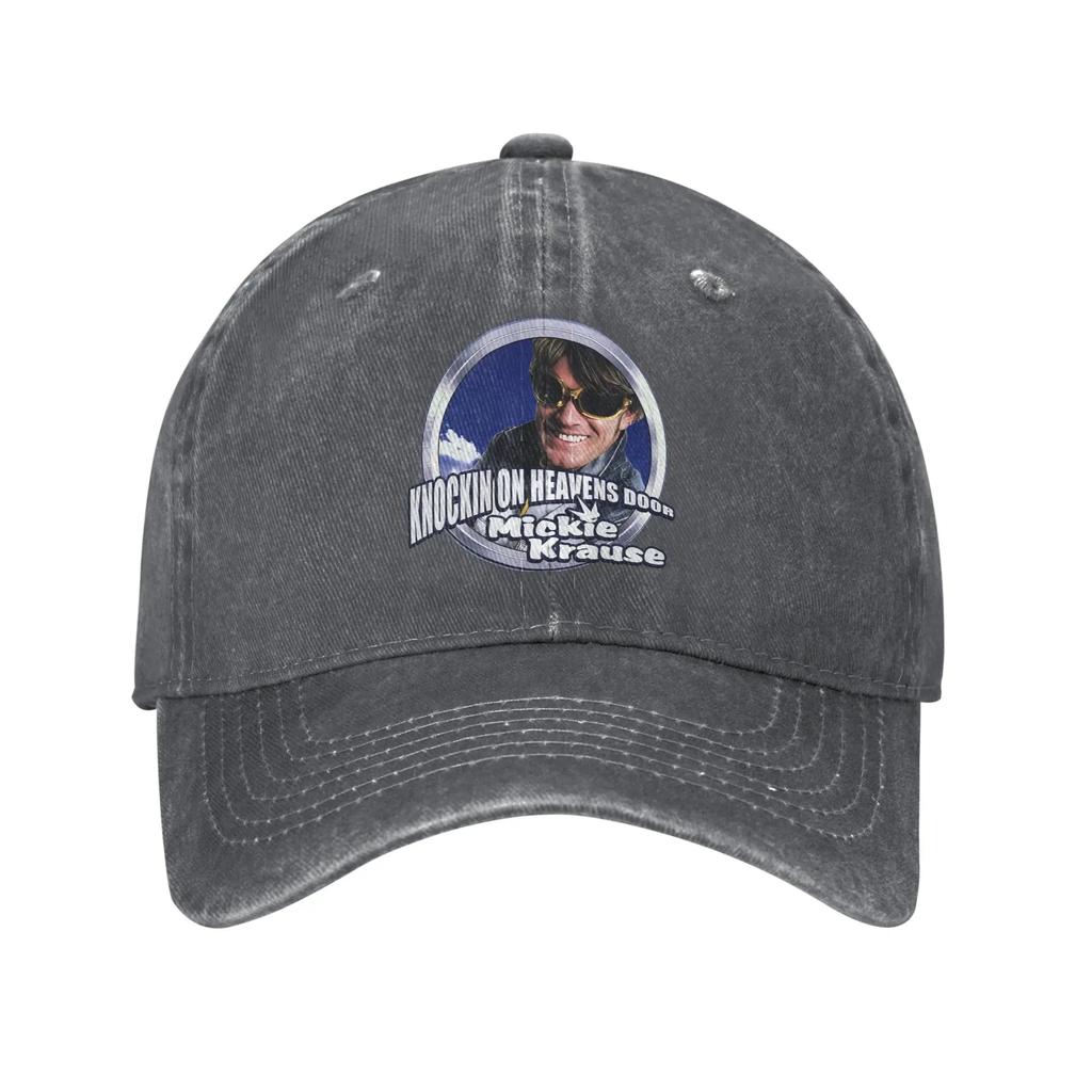 Mickie Krause Singer Unisex Women Baseball Cap Germany Distressed Cotton Hats Retro Outdoor Activities Unstructured Soft Headwear