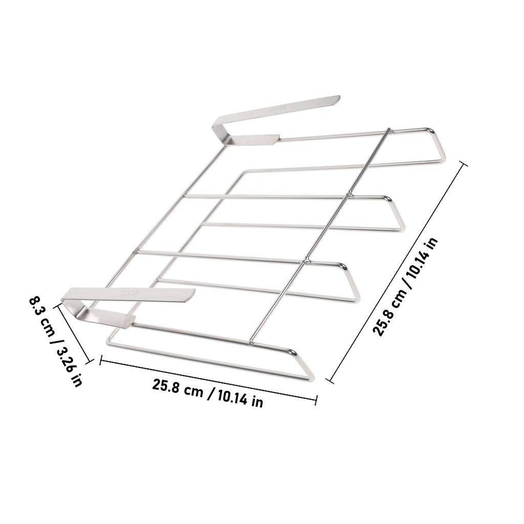 Heavy Duty Hanging Cutting Board Rack Wall Mount Kitchen Organizer Vertical Storage Rack for Large Medium Small Cutting Boards