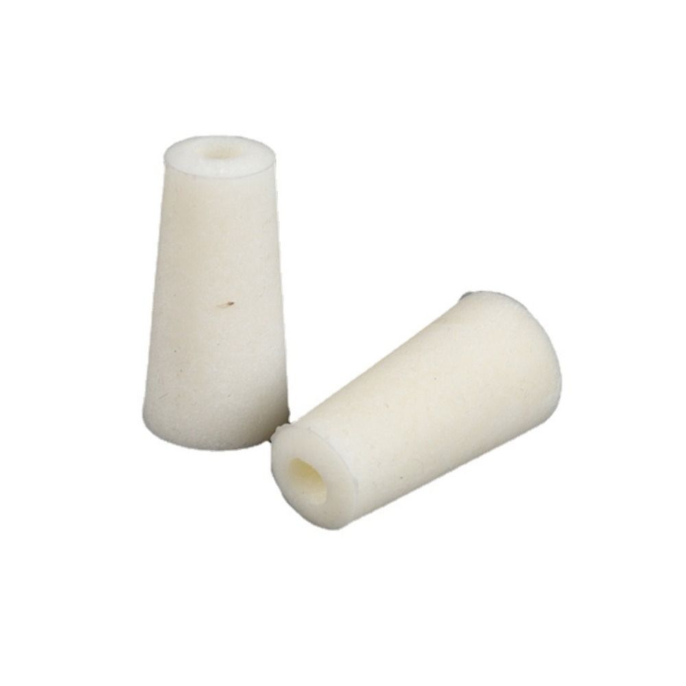 Beige Silicone Stopper Plugs 8-12mm Silicon Rubber Stopper Durable   for Flask Test Tube Stopper