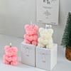 Love Rose Bear Aromatherapy Candle Cute Chinese Valentine's Day Creative Gift Aromatherapy Atmosphere Souvenir Decoration Ornaments
