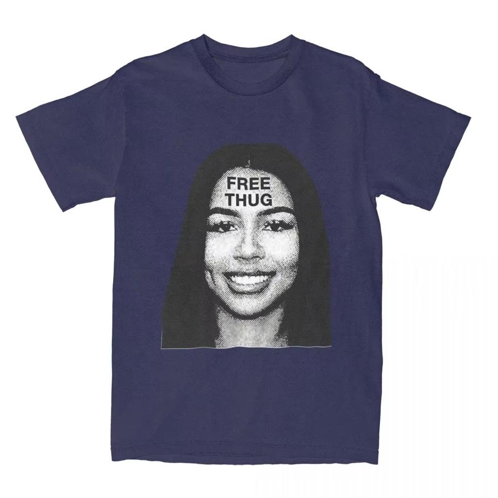 Rapper Mariah FREE Thug Slime T Shirt for Men Women Pure Cotton Fashion for Male T-Shirt The Scientist Tees Clothes Plus Size