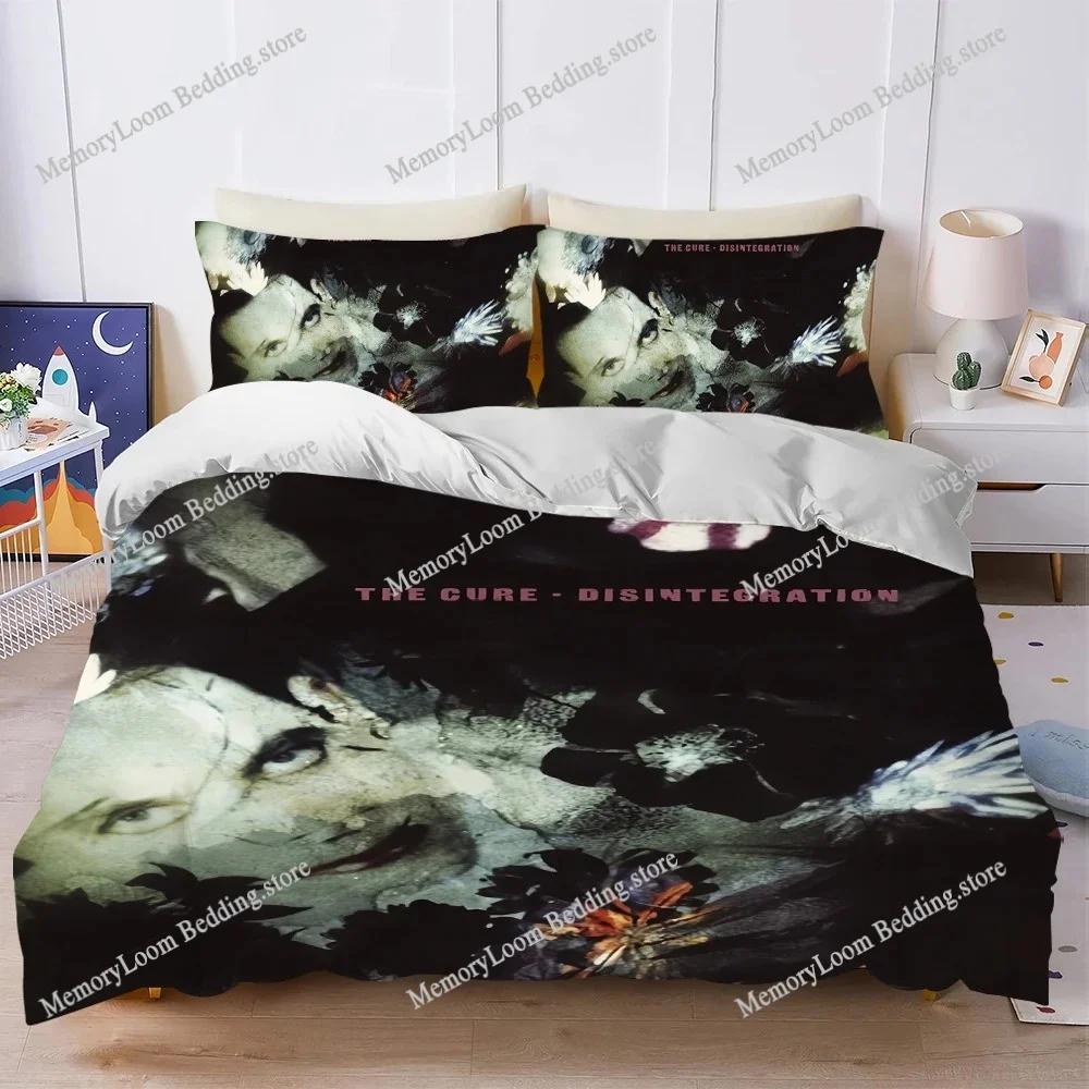 Rock Band The C-Cure-S Duvet Cover Set Home Style Bedding Soft Laundry Cotton Bed Four Seasons Student Dormitory Home Textile963