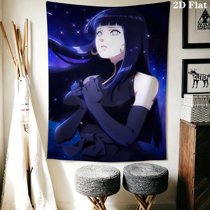 Naruto Wall Tapestry Aesthetic Wall Hanging Printed Fabric Blanket Decorative Tapestries For Bedroom Living Room Home Decor