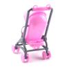 2 in 1 Baby Stroller Pram Model Kids Toy DIY Miniature Dol-lhouse Accessories