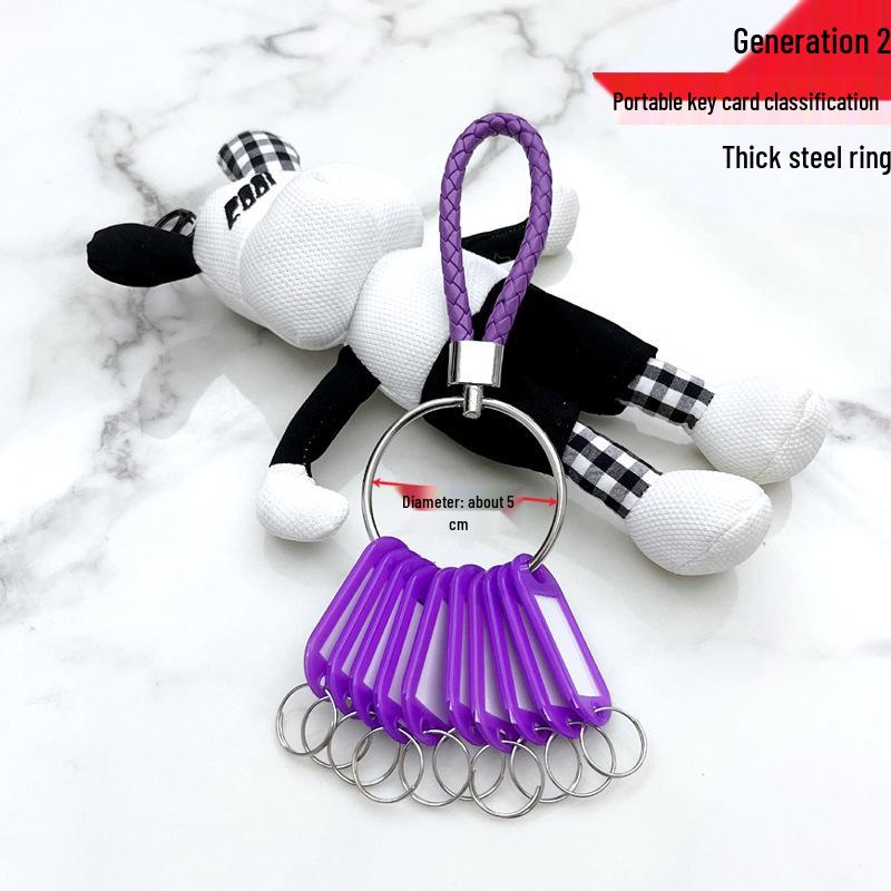 Landlord Rental Key Disk - Warehouse, Dormitory, Hotel Key Chain & Storage Management Marker