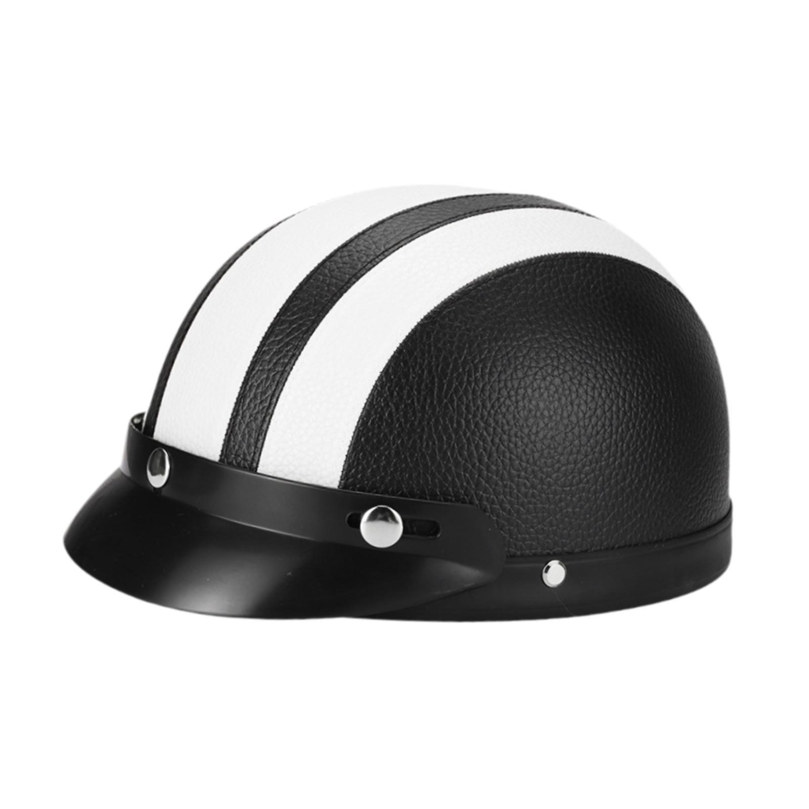 

Bike Helmet PU Leather Ventilation Comfortable Bicycle Helmet for Skateboard Mountain Road Bike Skating Outdoor Motorbike