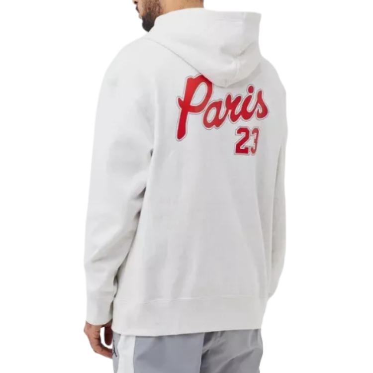 Jordan Sweatshirts Men's White Hooded Moderate Other DJ0395-051