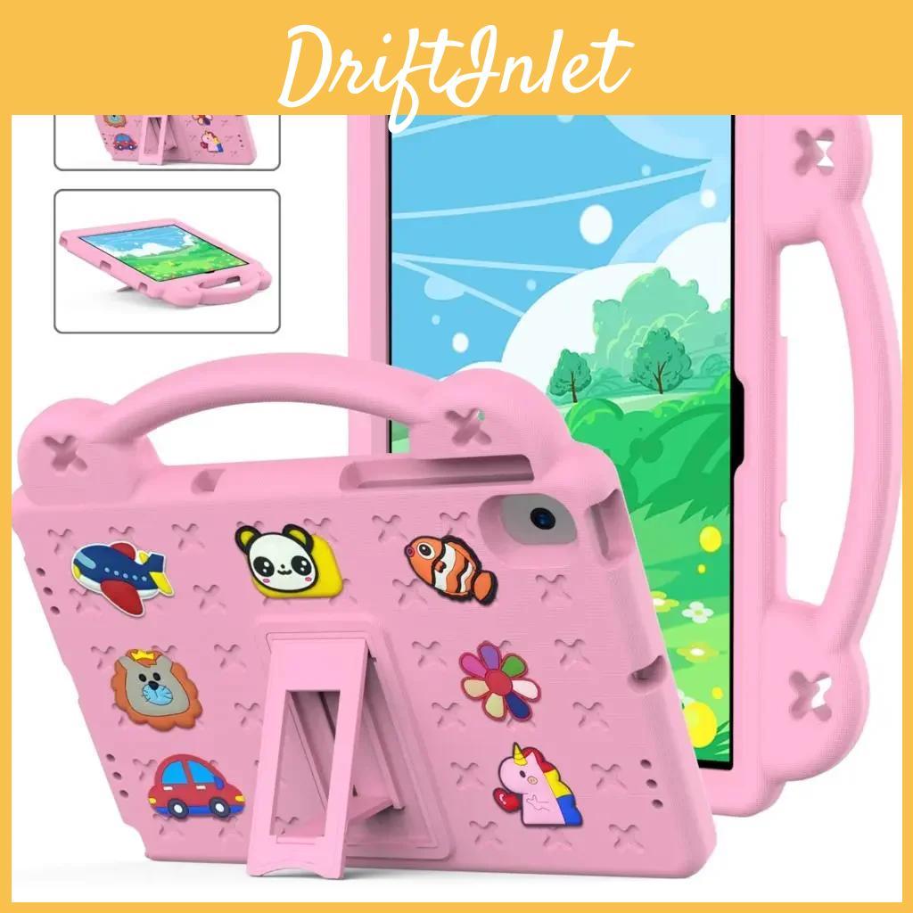 Bear Stand Kids Rubber Eva Case For Samsung Galaxy Tab S9 A9 Plus A8 105 Smx200 X205 X207 S6 Lite 104 P610 P615 A7 Lite 87 Shockproof Cover