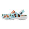 Color Print EVA Outdoor Clogs Unisex Lightweight Ventilated Slip On Summer Use Outdoor Garden Home Beach Daily Shoes Home Use