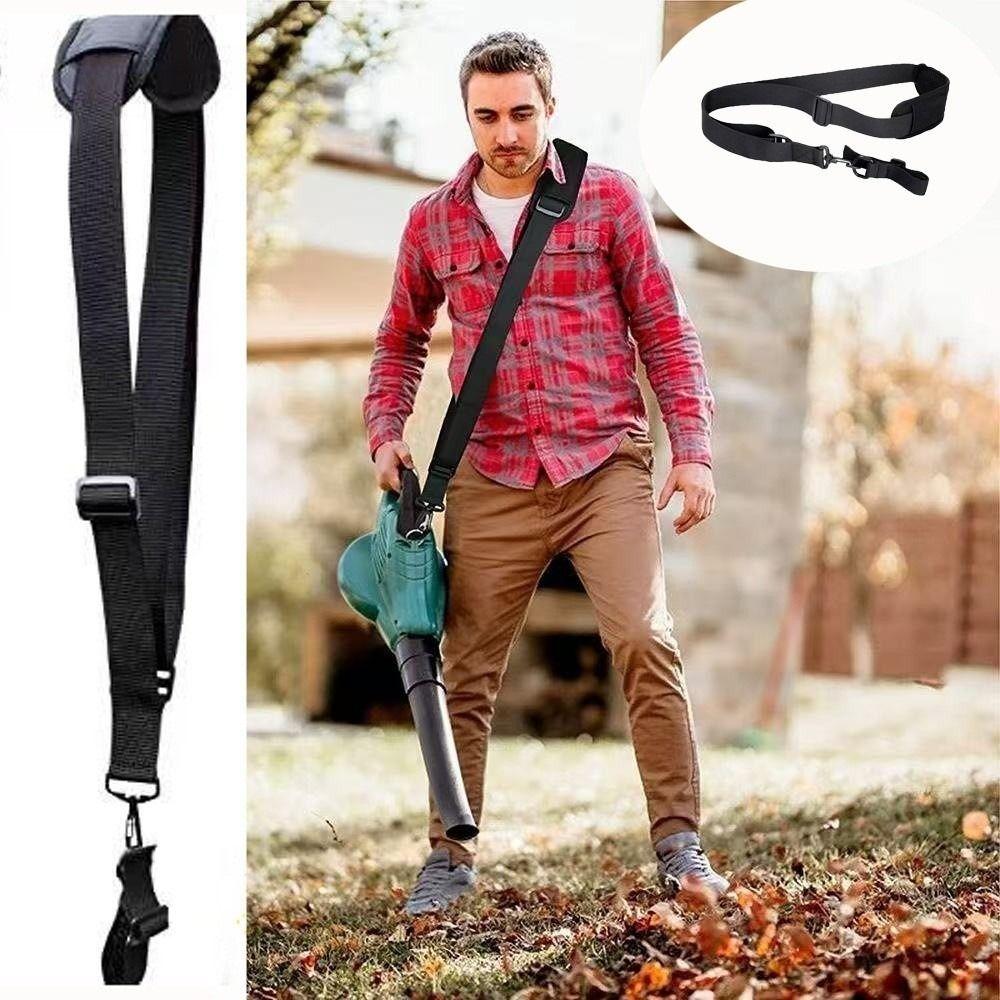 Nylon Belt Lawn Mower Harness Strap Adjustable Length Grass Brush Cutter Belt  for Garden