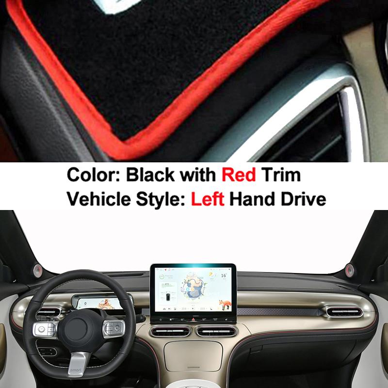 

Car Dashboard Cover DashMat for Mercedes-Benz Smart #1 #3 2026- 2026 Avoid Light Pad Accessories Anti-UV Case Carpet Accessories