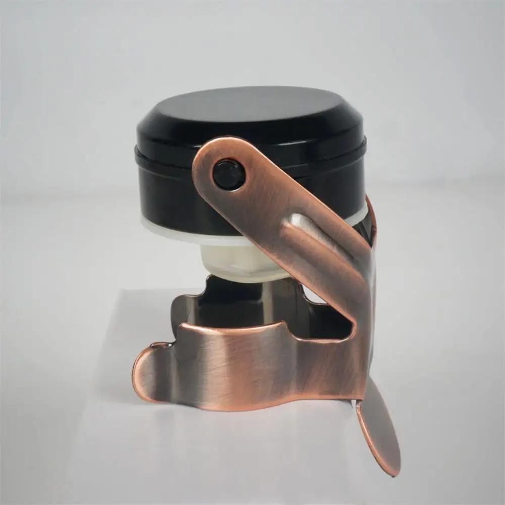 Stainless Steel Wines Stopper Bottle Leak Proof Champagne Stopper Reusables Wine Stopper Red Wine Preservation Cork Bar Tools
