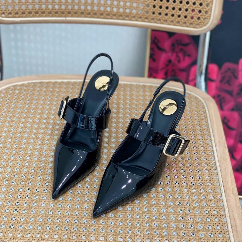 Fashion Pointed Toe Women Sandals High Heels Elegant Shoes Summer Dress Fashion Stilettos Woman Shoes 2025 New Trend Party Mujer Zapatos