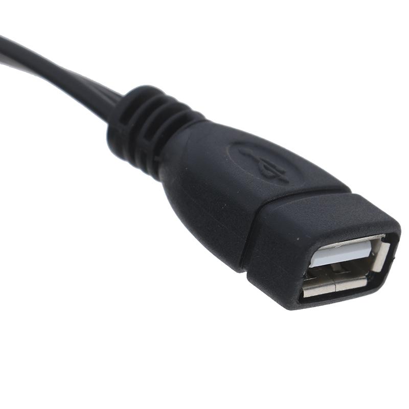 5stopý/1,5M USB 2.0 samice na 3 Rca samec adaptérový kabel video A/V videokamery