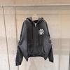 West Coast Choppers Vintage Washed Hoodie Herren Oversized Streetwear Sweatshirt Herbst Freizeitkleidung