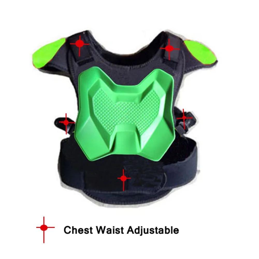 With Gift Children Safety Vest Armor Motorcycle Equipment Cycling Baby Head Protector 52-54cm Helmet Scooter Full Body Armor LL