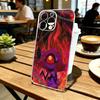 H-Hazbin Hotel N-Niffty Phone Case For iPhone 17 16 15 14 13 12 11 Mini Pro Max Plus Transparent Cover