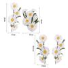 Daisy Clothing Applique Elegant Clothes Patches Flower Embroidered Patches  Sewing