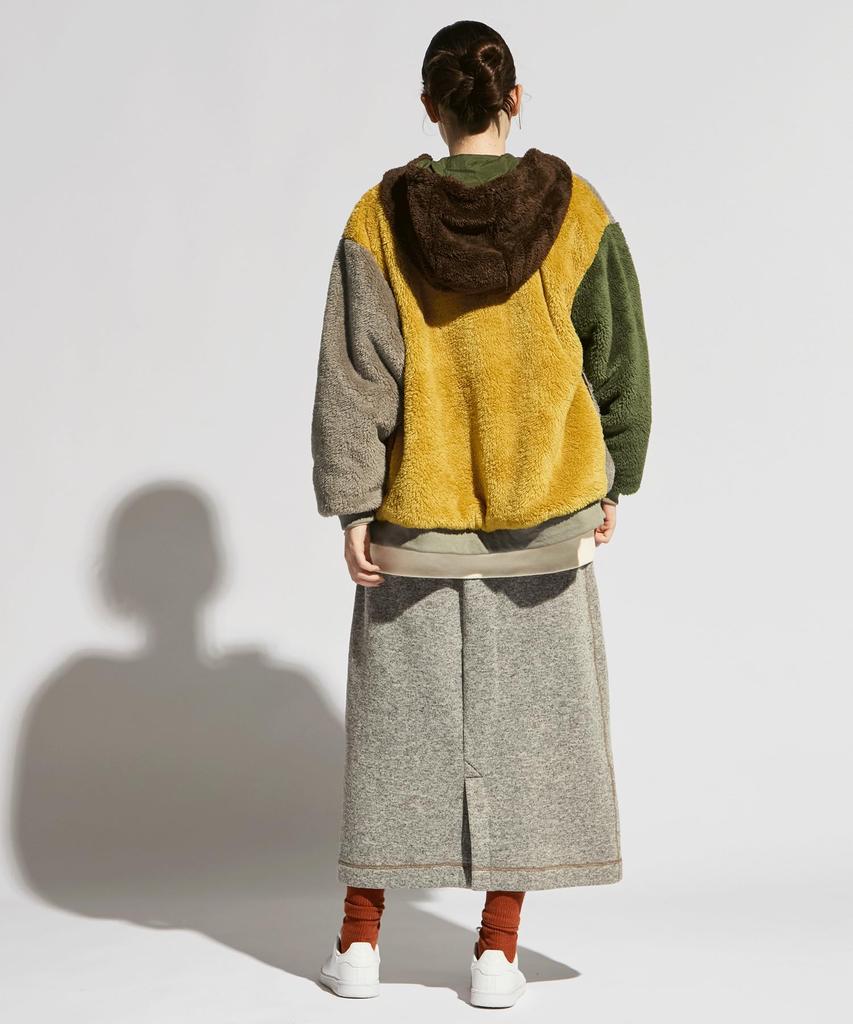 Large Khaki Flip Jacket [Cliff Mayer] Women's