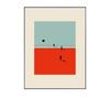 Nordic Figure Wall Art Canvas Painting Humorous Posture Prints Modern Wall Colorful Picture for Living Room Unique Poster Decor