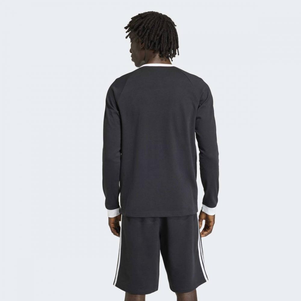 Adidas 3 STripe Long Sleeve T shirT Ke3546