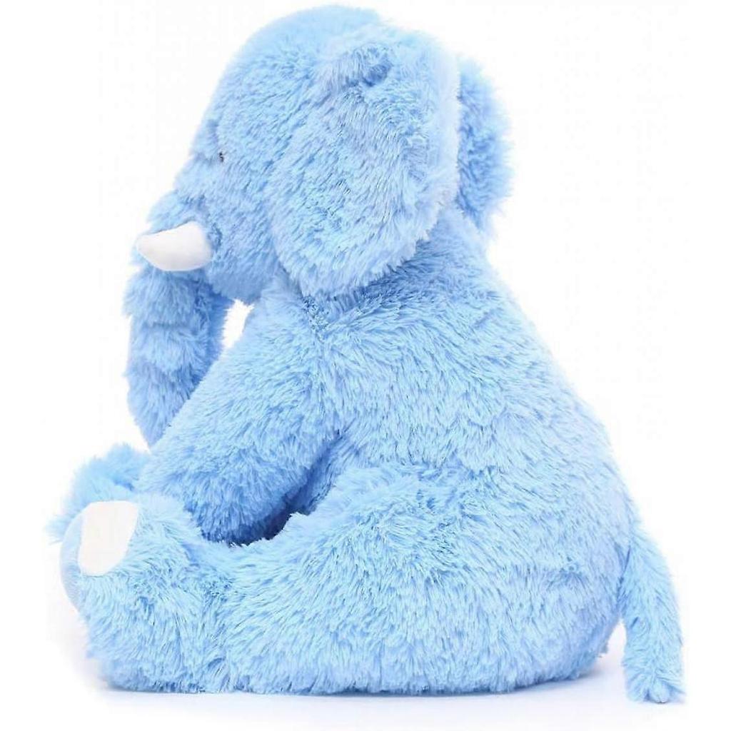 SSRGV Blue Elephant Stuffed Animal Soft Elephant Plush Toy for Girls Boys,17.7 Inches