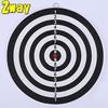 TradeWind Double-Sided Dartboard, 29cm, Includes 4 Darts, for Indoor Play, Party Games, Competition, and Practice.