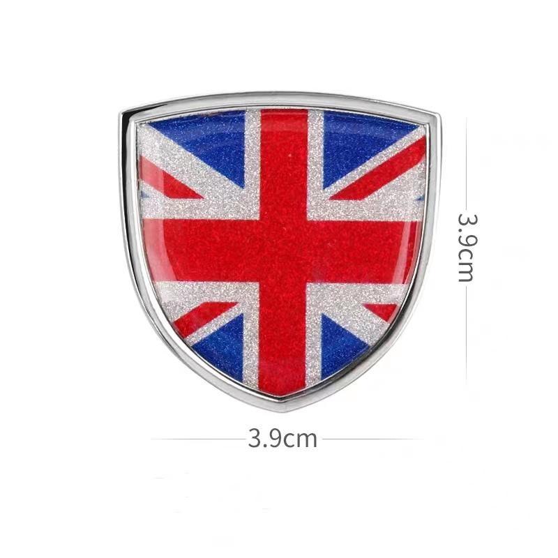 Car Decal Sticker Accessories Alloy Badge Paste Shield Styling Cover Universal For CooperS One F54 F55 F56 F60 R55 R56 R60