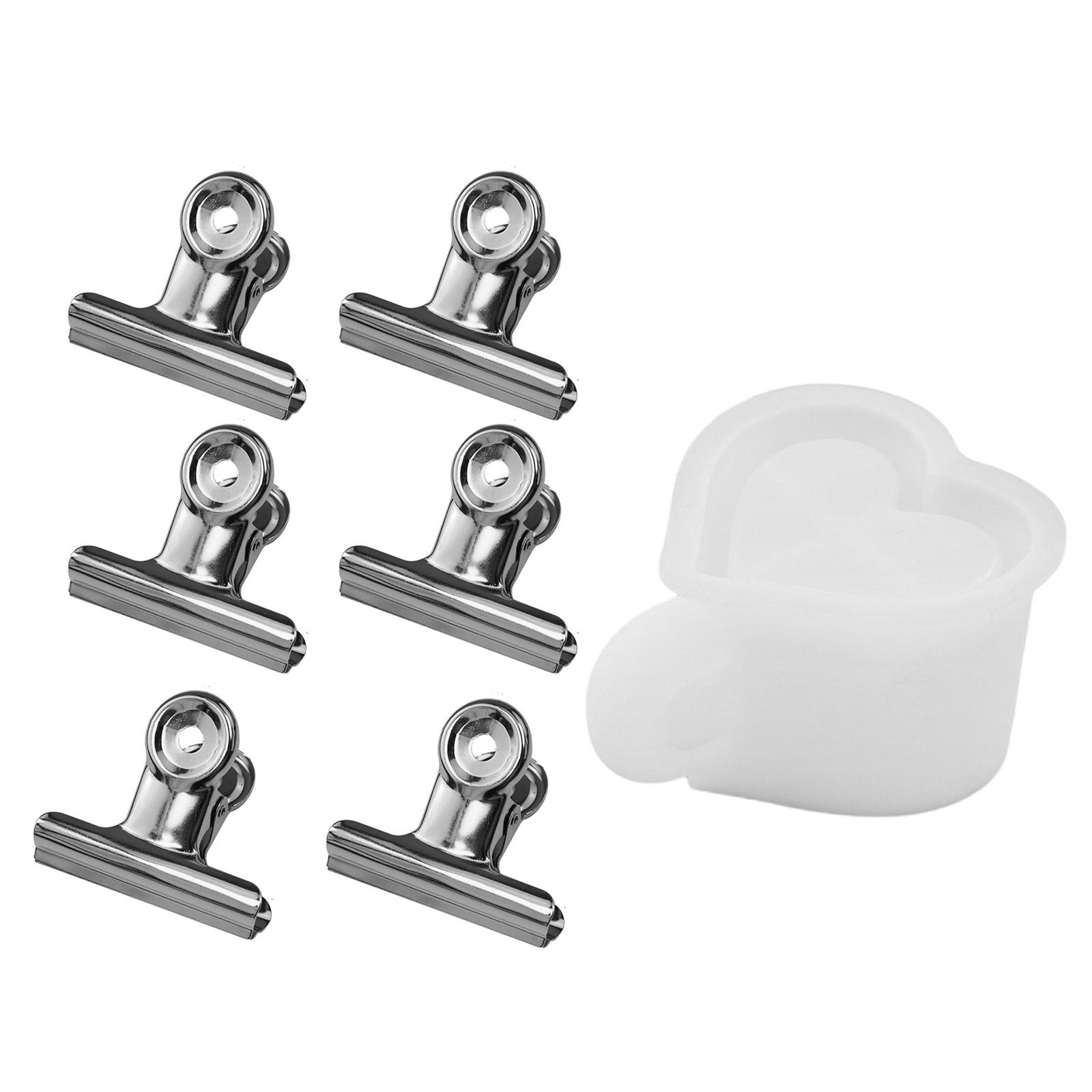 

Многофункциональная силиконовая форма для поделок в форме сердца, чаши для хранения, формы для изготовления подсвечников из смолы или гипса A