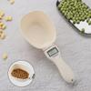 Pet Food Measuring Scale Scoop Electronic Dog Cat Food Measuring Cup Digital Spoon Scale Kitchen Food Scale with LED Display