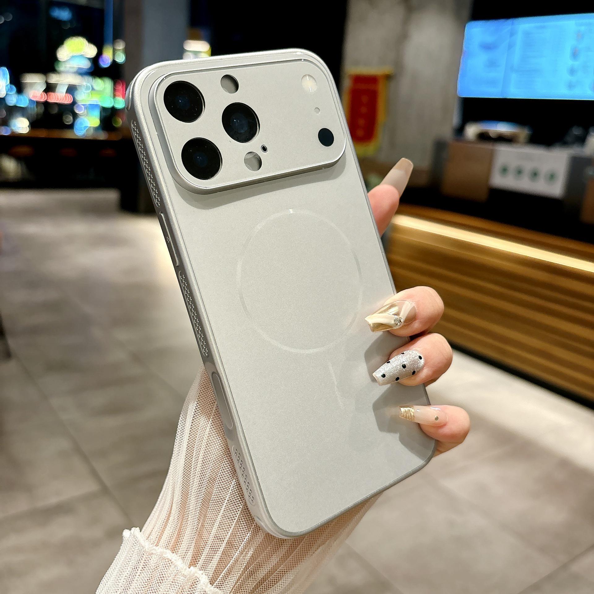 Corning Magnetic Matte Glass Case for iPhone 17 Pro Max, Skin-feel, AG Matte Finish iPhone 17 Pro