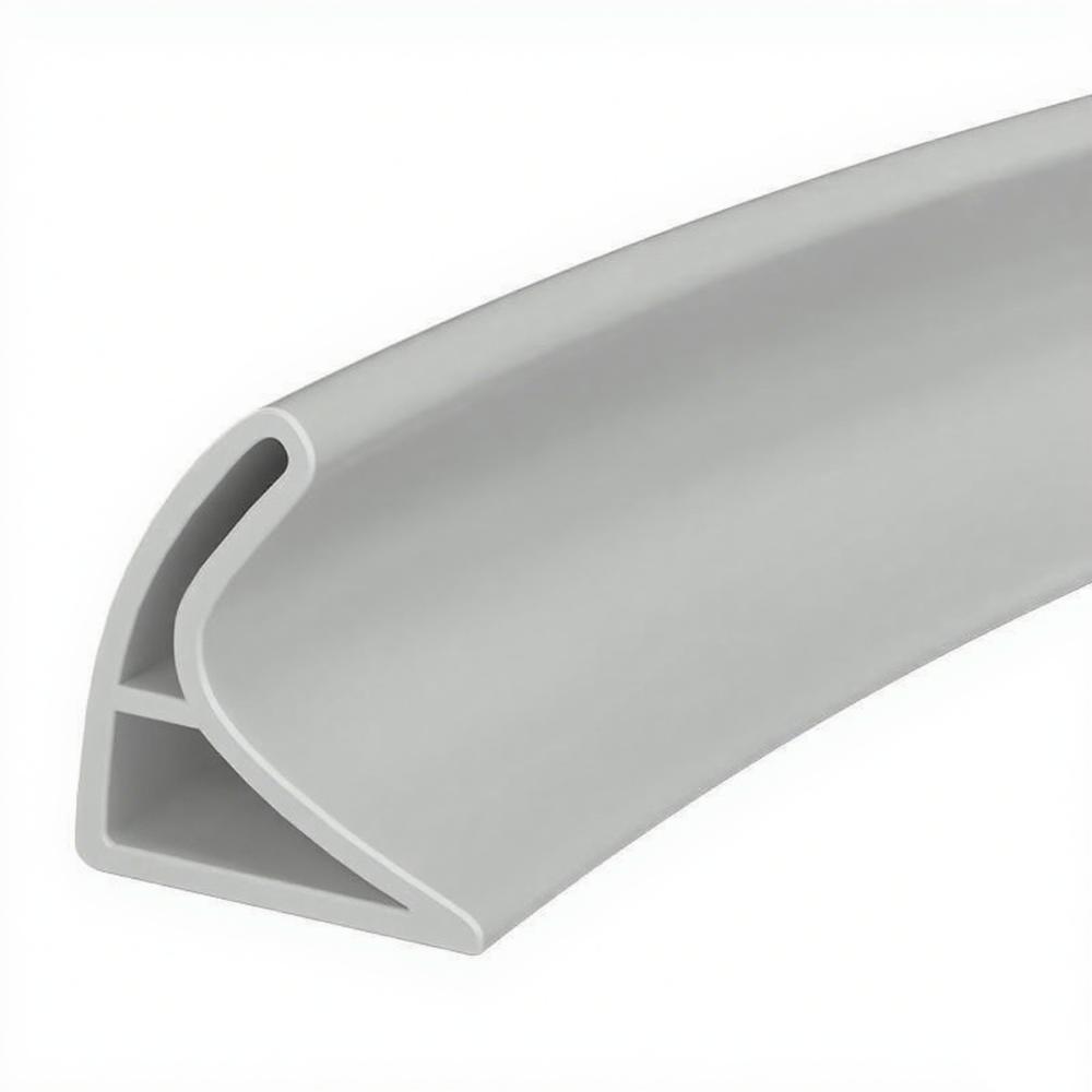 2M Collapsible Shower Water Dam Silicone Dry Wet Separation Shower Water Barrier Flexible Self Adhesive Water Dam Guard