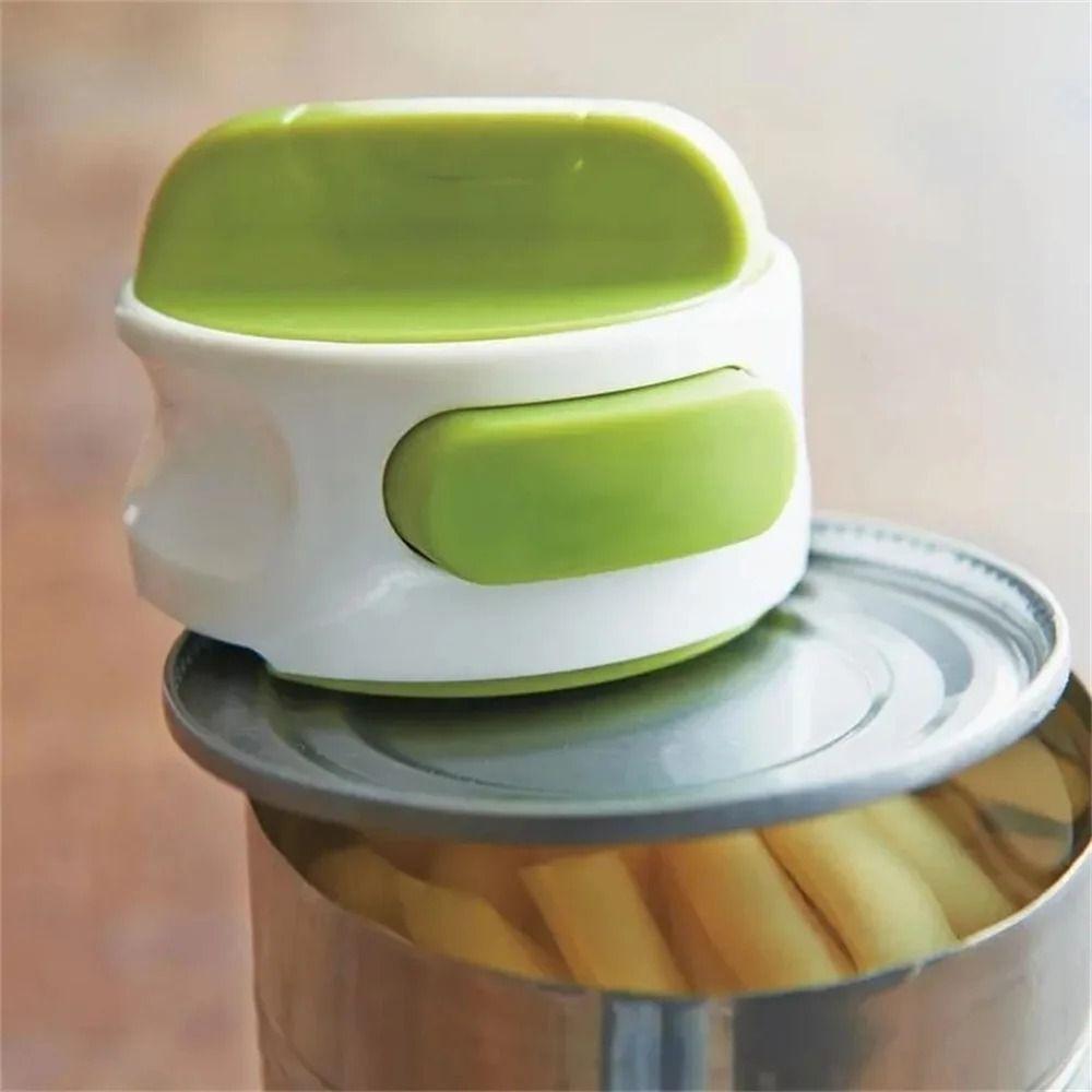 Space-Saving Manual Can Opener Easy Release Can Tapper Safety Can Corkscrew  Kitchen Gadget Tool