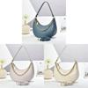 Pu Waterdrop Shape Handbag With Zipper Pocket For Daily Use