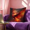 Cool P-Phoenix Square Double-Sided printed Pillow Case Bedroom Bedside Pillow Sofa Cushion Cover
