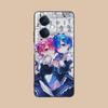 ReZero Rem Ram Matte TPU Mobile Phone Case for OPPO Find X9 X8 X7 X6 X5 X3 X2 Plus S Pro Ultra Lite Colorful Printing Cover