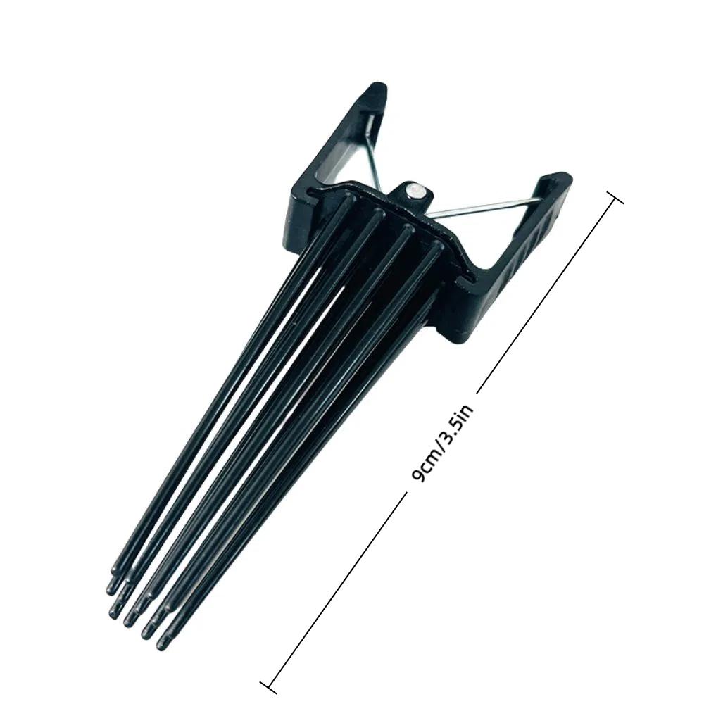 New Simple Fluffy Hairpin High Natural Curly Hair Style Hair Clip Lightweight Invisible Women Hair Curler Tool Comb