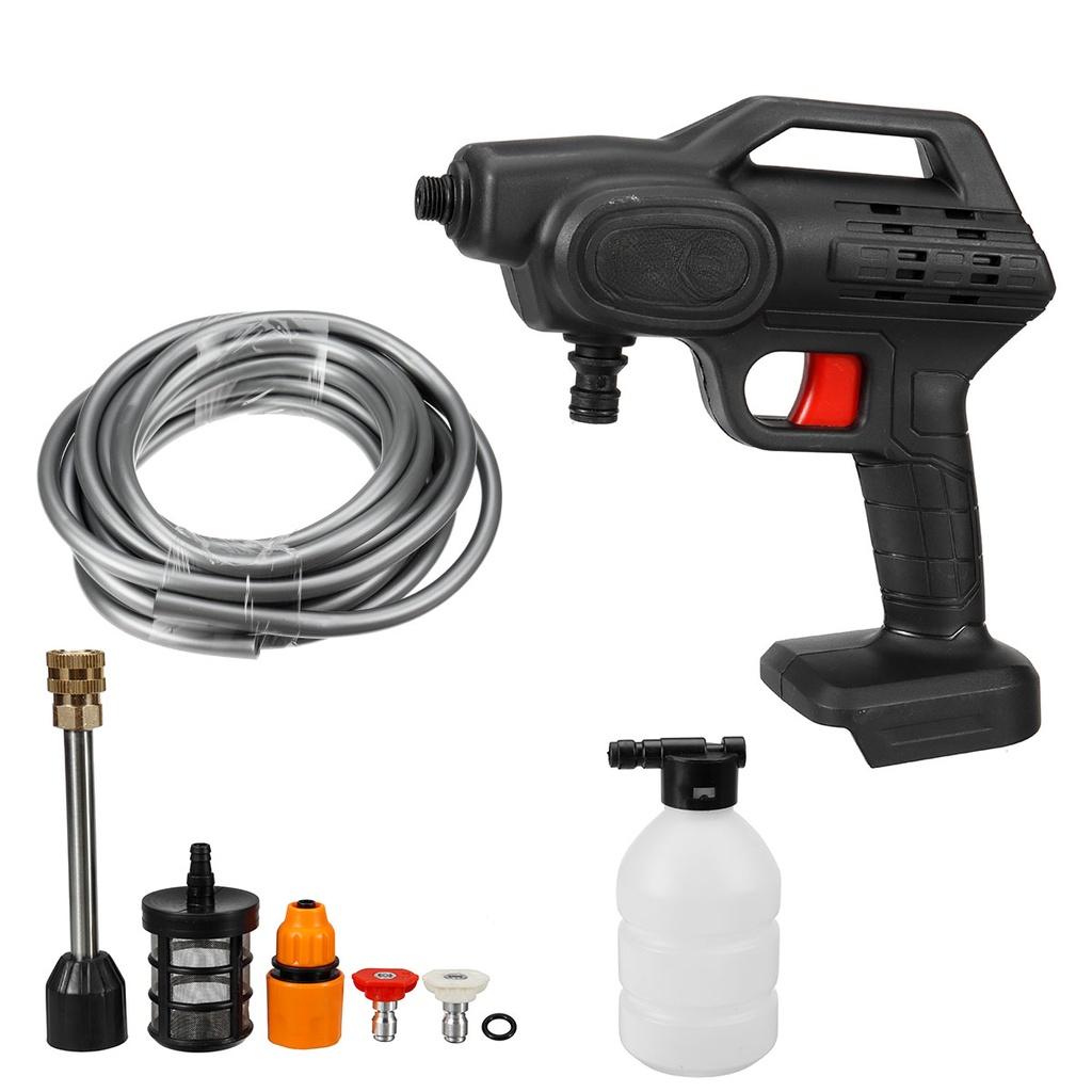 180W 98VF Portable Wash Water Guns Spray Cordless Water Jet High Pressure Car Wash Guns Electric Car Washer
