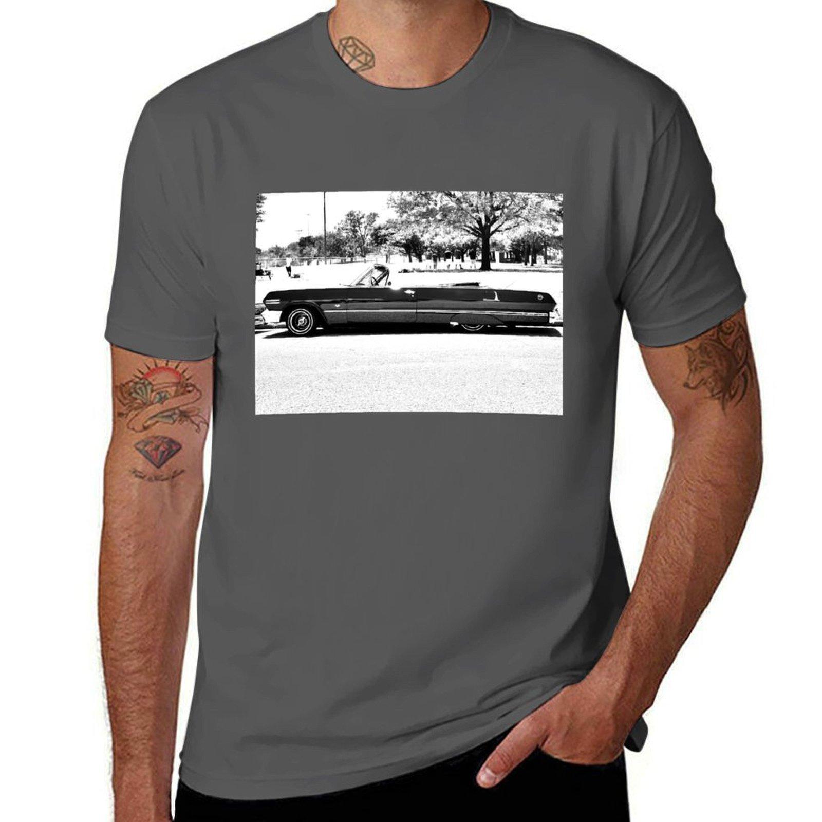 

Lowrider Sunday T-Shirt man t shirt summer t shirt man plain T-Shirt 4XL