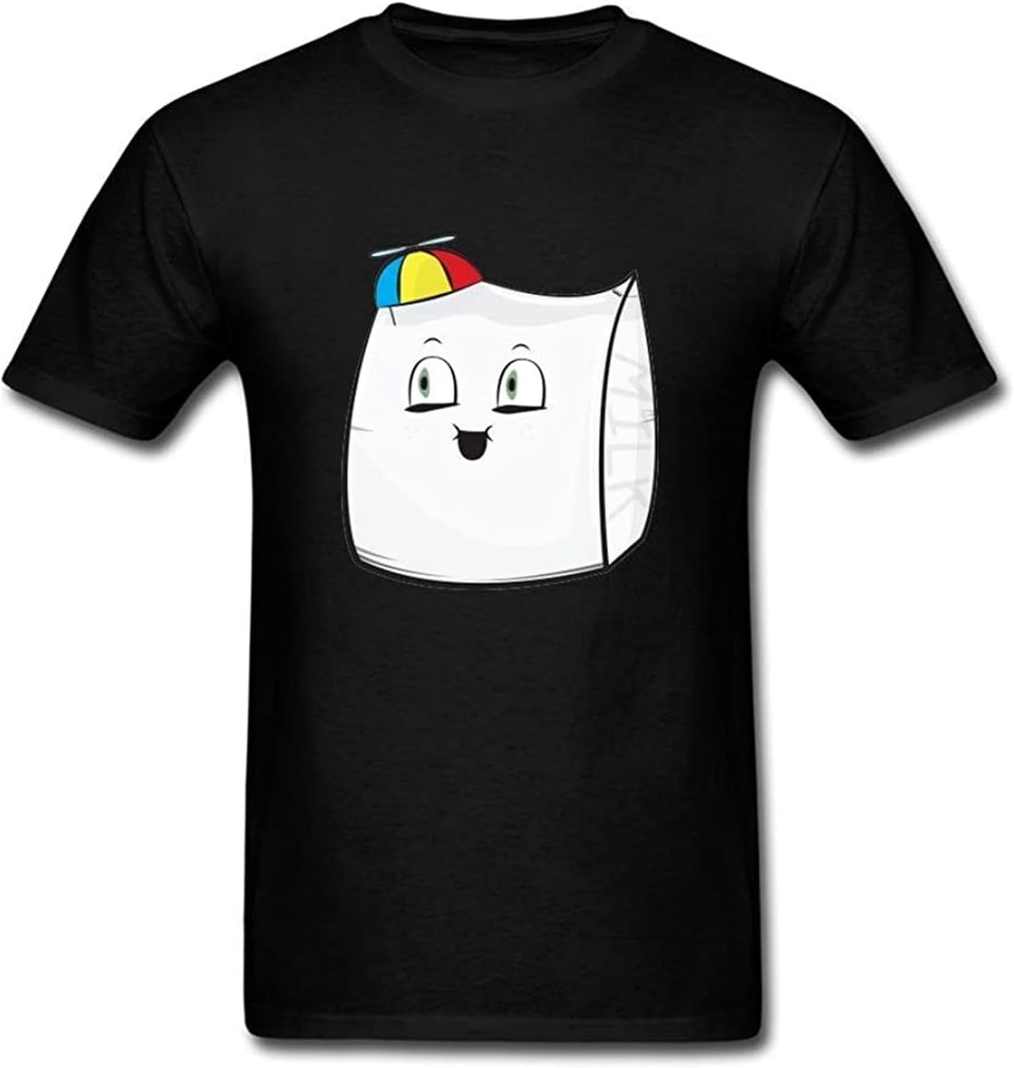 Men s Smii7Y Logo T Shirt Black M чёрный