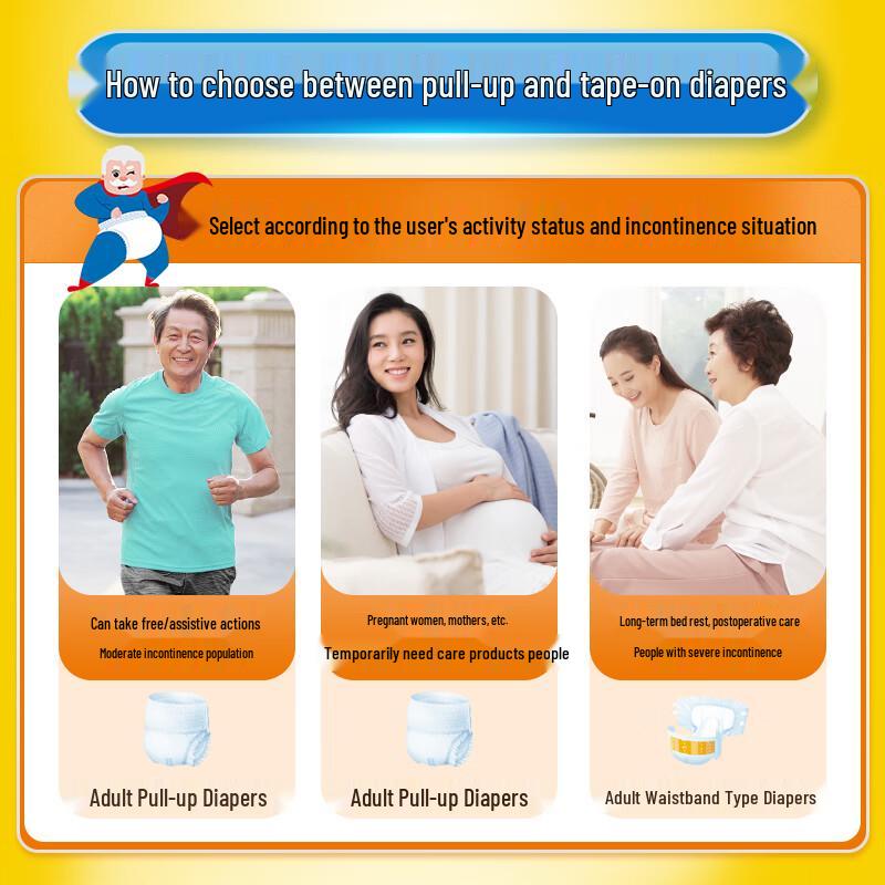 COCO Absorb-Care Adult Diapers