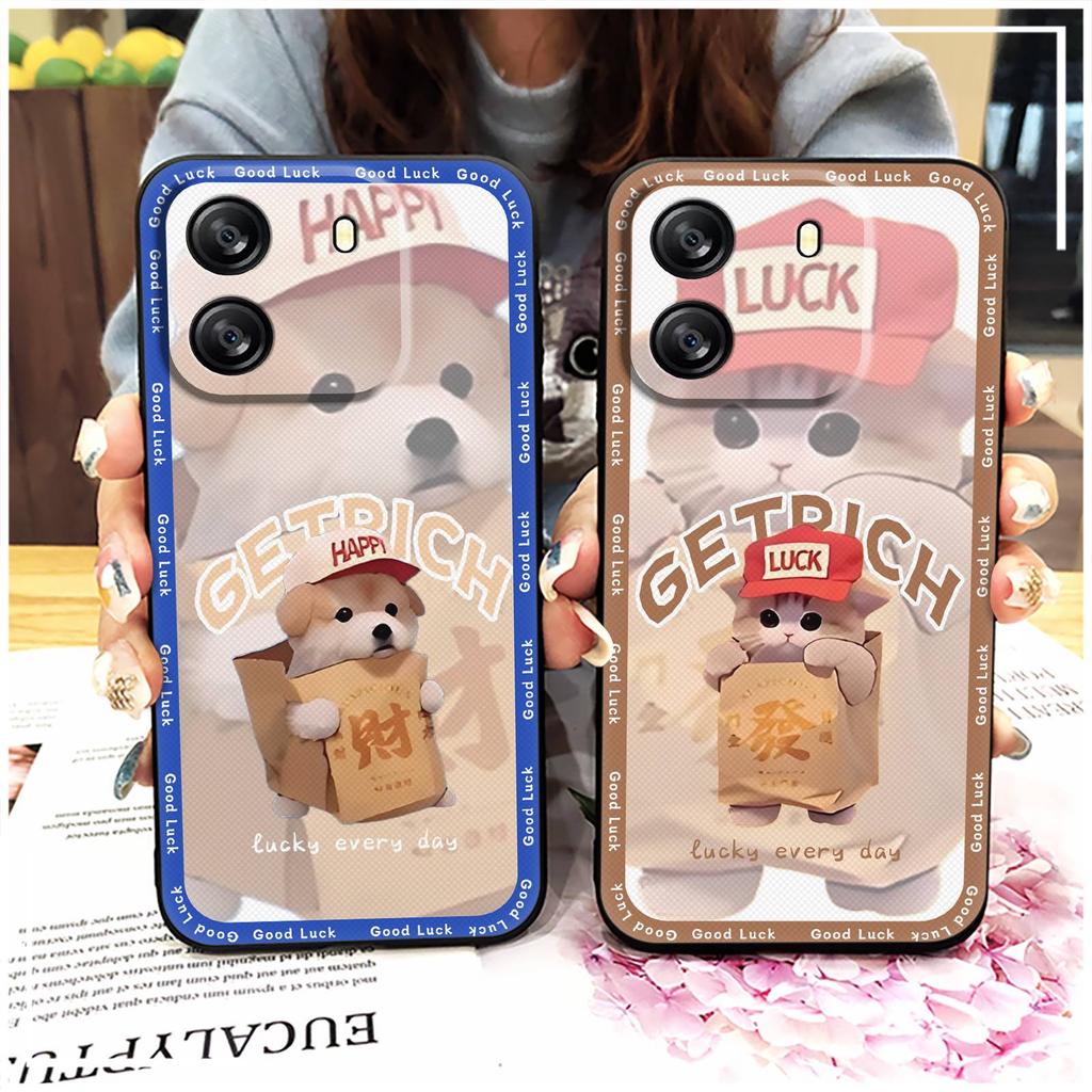 Full Wrap Cute Phone Case For Blackview Wave 6C Fashion Design Couple Phone Pouch Soft Case Durable Silicone Anti-knock