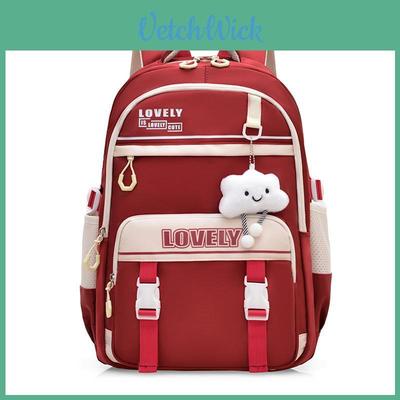 Minimalist Girls Backpack For Middle Schoolers With Large Capacity And Loadreducing Nylon Material For School Use