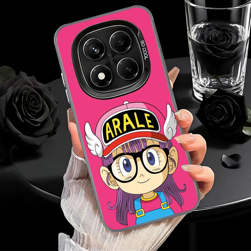 Arale S-Slump Anime Soft Phone Case for Xiaomi Redmi Note 13 14 15 Pro Plus 12S 12 11S 11 11T 10S 10 Shockproof Cover Back Shell