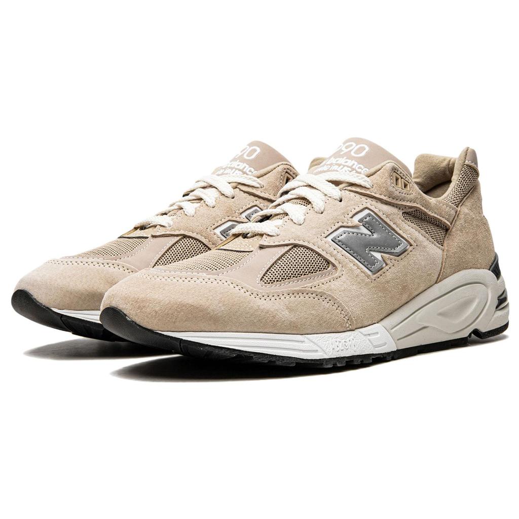 Kith X New Balance 990v2 Made In USA Tan Unisex Sneakers Tannin M990KS2